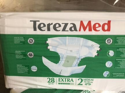 Памперсы для взрослых TerezaMed 2 medium