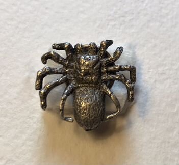 Значок, брошь, Паук Тарантул