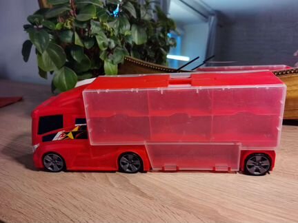 Автовоз. Контейнер для машинок двусторонний