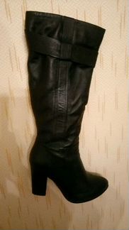 Сапоги женские(зима),нат.кожа