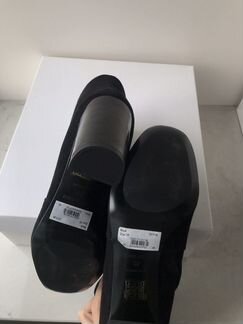 Сапоги черные karen millen на каблуке новые