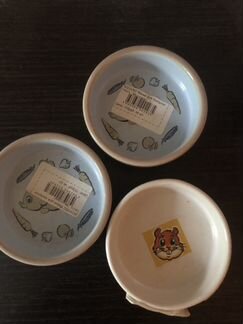 Миски для грызунов, керамика