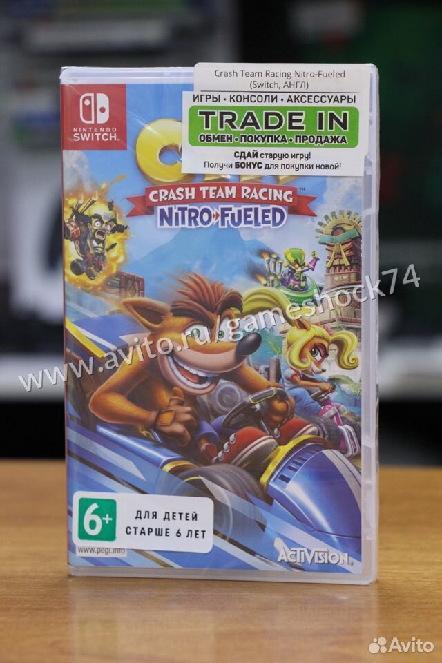 83512003625  Crash Team Racing Nitro-Fueled - Nintendo Switch 
