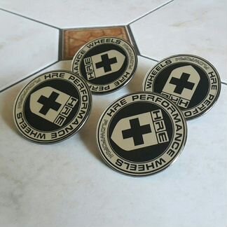 Антивандальные колпачки HRE заглушки метал