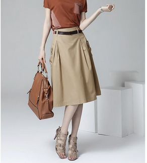 Юбка на подкладке