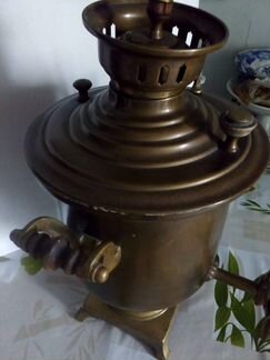 Латунный самовар