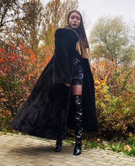 Шуба норковая в роспуск