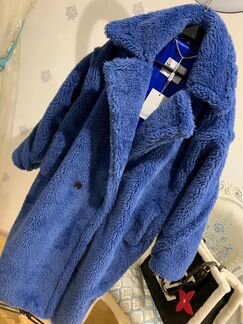 Шубка Max Mara синяя