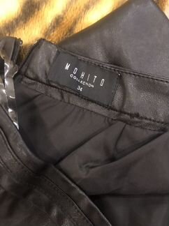 Кожаная юбка