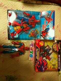 Человек паук,Книга Самолёты, Ангри берс,турбо