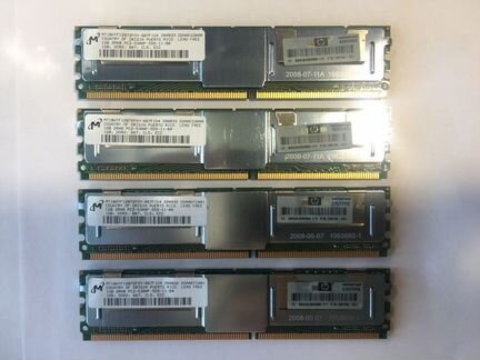 Модуль памяти Micron FB-dimm DDR2 1Gb HP398706-051