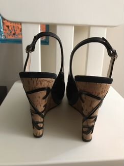 Босоножки на танкетке Fabiani 37 размер