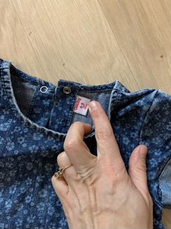 Джинсовое платье для девочки