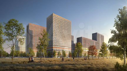 2-к квартира, 56.2 м², 3/25 эт.