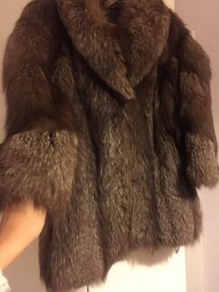Шуба из песца