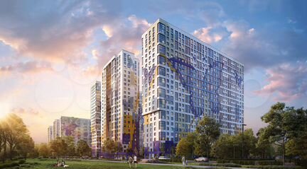 3-к квартира, 89.3 м², 7/25 эт.