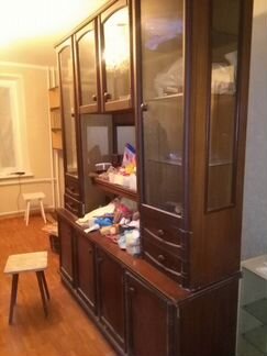 Шкаф для посуды Эрмитаж 80-е годы СССР