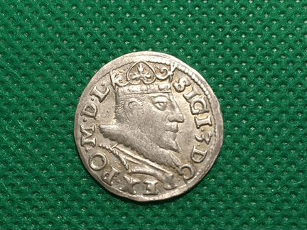 3 Гроша Речь Посполитая, серебро, Познань 1592 год