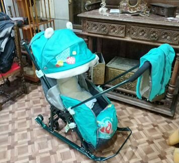 Коляска-санки (трансформер)