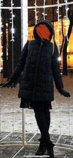 Пуховик снежная королева