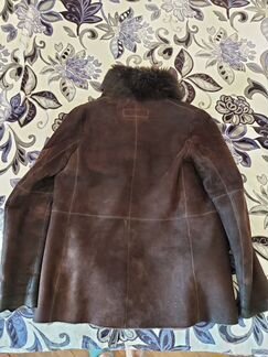 Дубленка женская Zara мягкая натуральная разм S