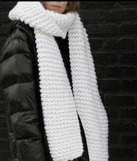 Объемный шарф