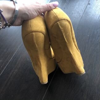 Туфли желтые 35 36