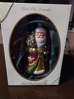 Новогодняя игрушка Санта-Клаус Krebs Glas Lauscha