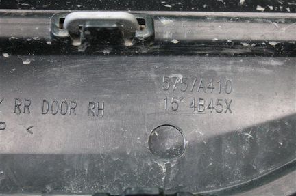 Накладка двери задняя правая Mitsubishi Outlander