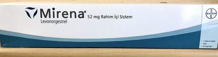 Внутриматочная спираль Mirena (Мирена)