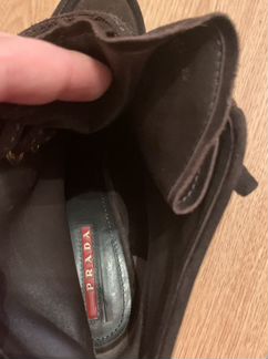 Prada ботинки женские