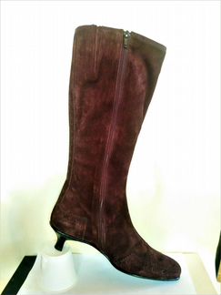 Сапоги женские, бордо, осень, Италия, 36 р. новые