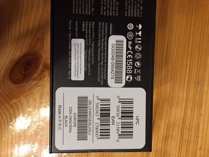 Колонка jbl charge 1 оригинал