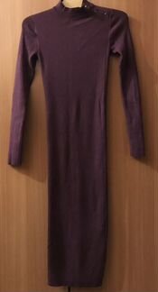 Трикотажное платье bershka