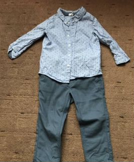 Брюки и рубашка hm 86 размер