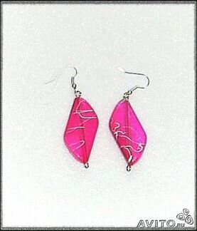 Яркие дизайнерские серьги