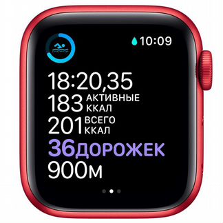 Apple Watch S6 44mm RED Aluminum Case