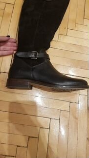 Сапоги натуральная кожа