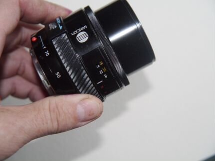 На sony AF minolta 35-70mm F4 
