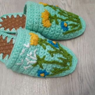 Тапки, тапочки цветочки
