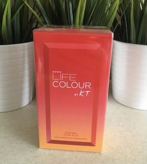 Парфюмерная вода Avon Life Colour 50 ml. Новая