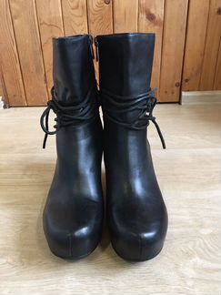 Полусапожки Tj collection натуральная кожа