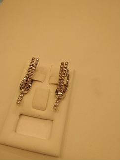 Серьги серебро