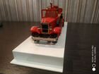 Модель пожарной машины амо (1931) металл