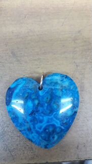 Золотой кулон с агатом 585