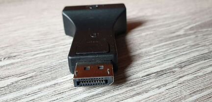 Display Port to DVI adapter