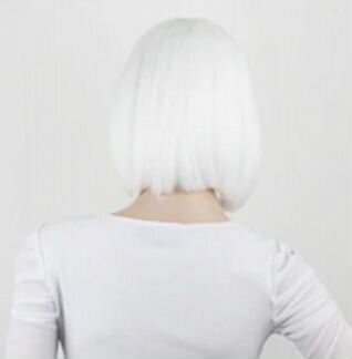 Парик Каре Белый Неон New