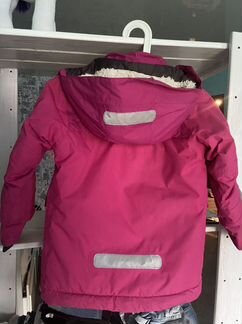 Зимняя куртка для девочки 140+
