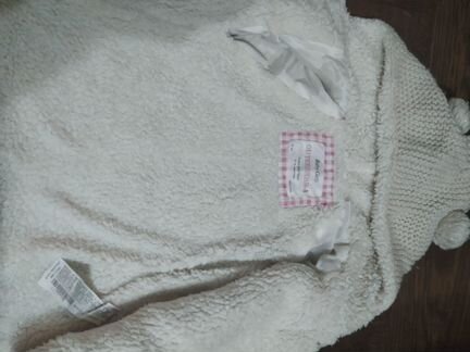 Кофта с капюшоном на меховом подкладе Zara 92