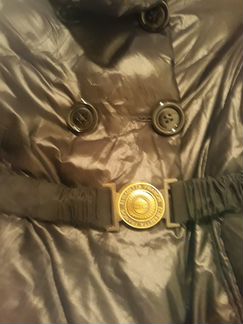 Куртка Benetton пуховая на пуговицах с ремешком